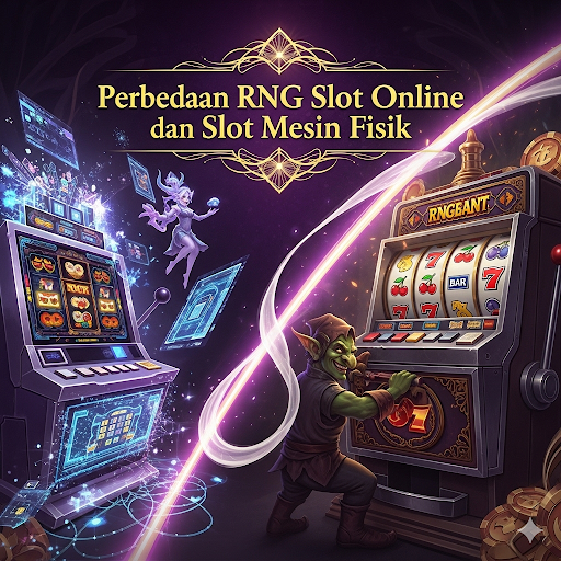 Perbedaan RNG Slot Online dan Slot Mesin Fisik